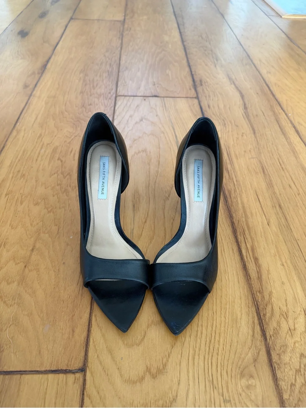 Saks Fifth Avenue D’Orsay Heels size 8